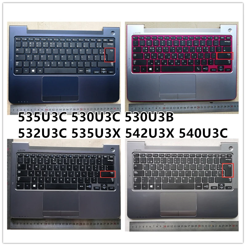 New laptop For Samsung 535U3C 530U3C 530U3B 532U3C 535U3X 542U3X 540U3C With keyboard Palmrest upper Cover Case