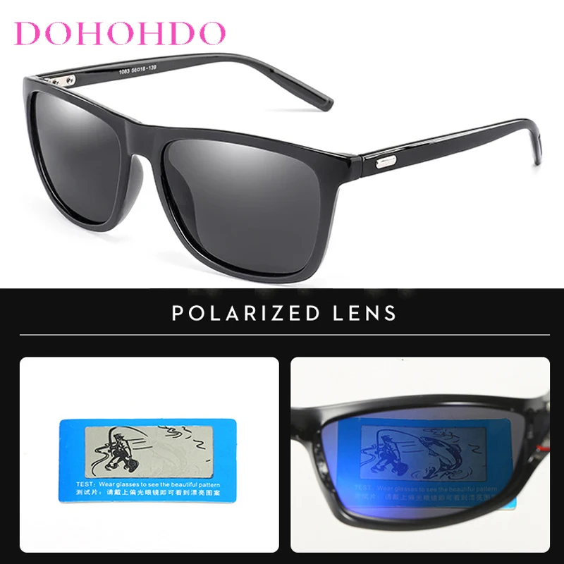 

Classic Brand Square Polarized Glasses For Men Women UV400 Driving Anti-Glare Goggles Sunglasses Cycling Sports Shades Eyewear