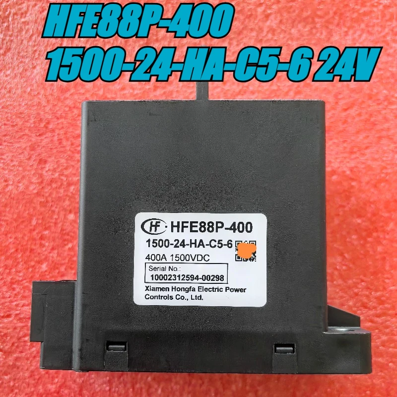 （Brand New）1pcs/lot 100% original genuine relay:HFE88P-400 1500-24-HA-C5-6 24V 15000V 400A New energy DC relay
