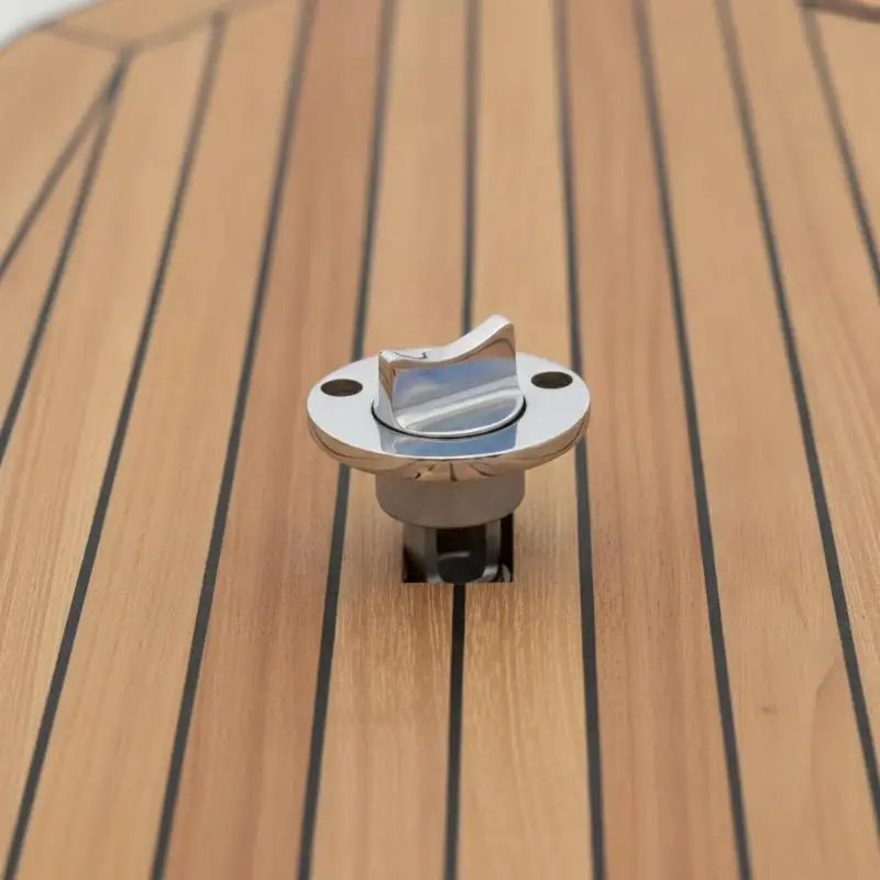 Yacht Drain Plug 1 Inch 316 Stainless Steel Rust Resistant Oval Shaped Leakproof for Sailboat Fishing Boat Kayak Canoe view 2