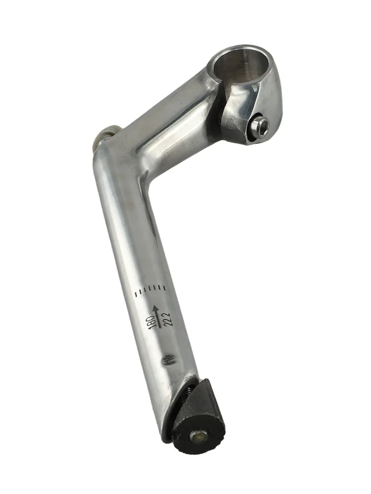 Gooseneck Shape Bike Stem Made from Aluminum Alloy for Fork Sizes of For 22 2MM and 25 4MM Features Forward Extension of 80 MM