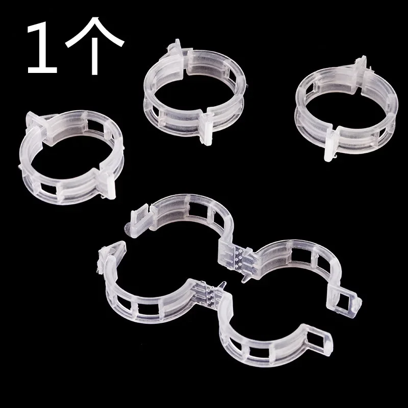 Plastic Plant Support Clips, Enxertando Ferramenta de Fixação para Vegetais, Tomate Garden Supplies, Proteção de Videira Reutilizável, 200 Pcs,