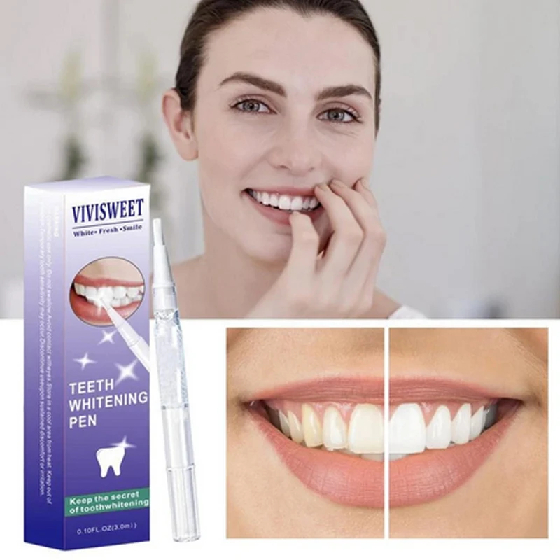 Cleaning Tooth Pen Teeth Whitening Pen Tooth Gel Whitener Bleach Instant Smile Teeth Whitener Pen Remove Stains Beauty Health