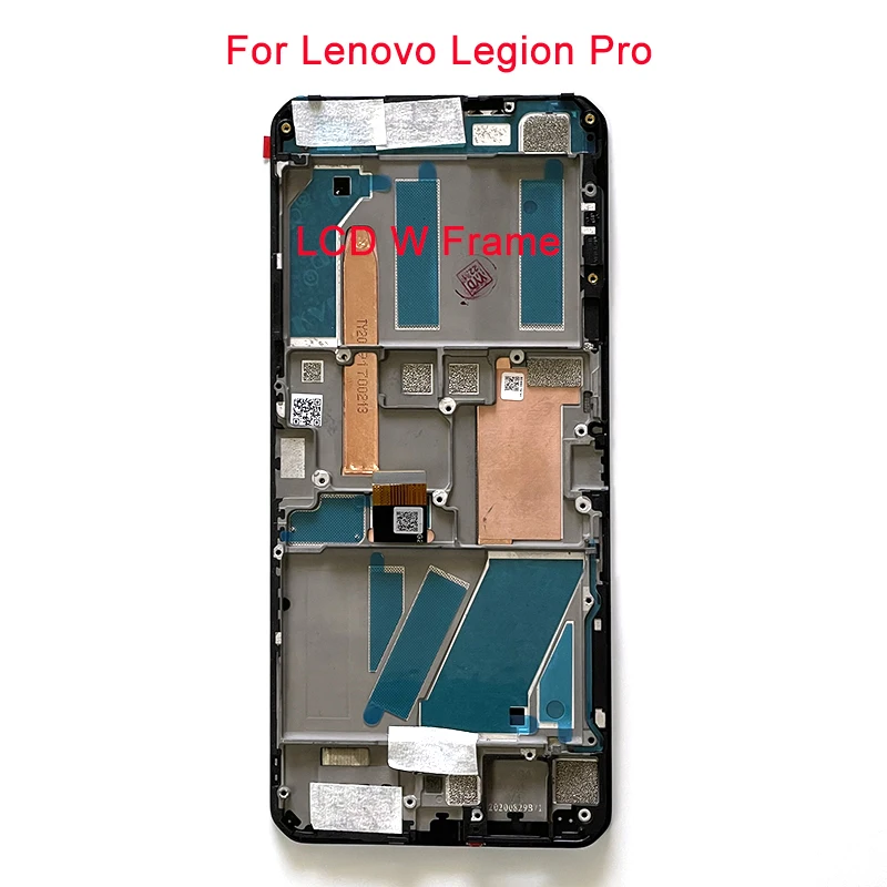 Original Amoled For Lenovo Legion 2 Pro L70081 Duel 2 LCD Screen Display Frame+Touch Panel Digitizer For Lenovo Legion Pro LCD