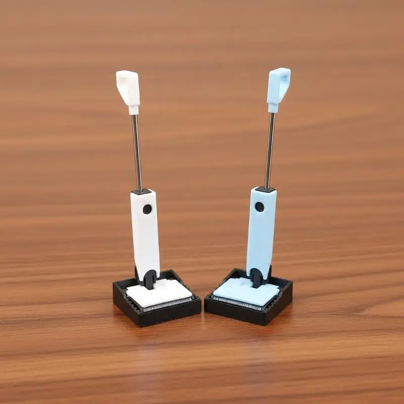 (.) Miniature de laveur de sol 1/12 pour maison de poupée, modèle de simulation de nettoyeur de sol, décor de scène de maison de poupée, accessoires de photographie