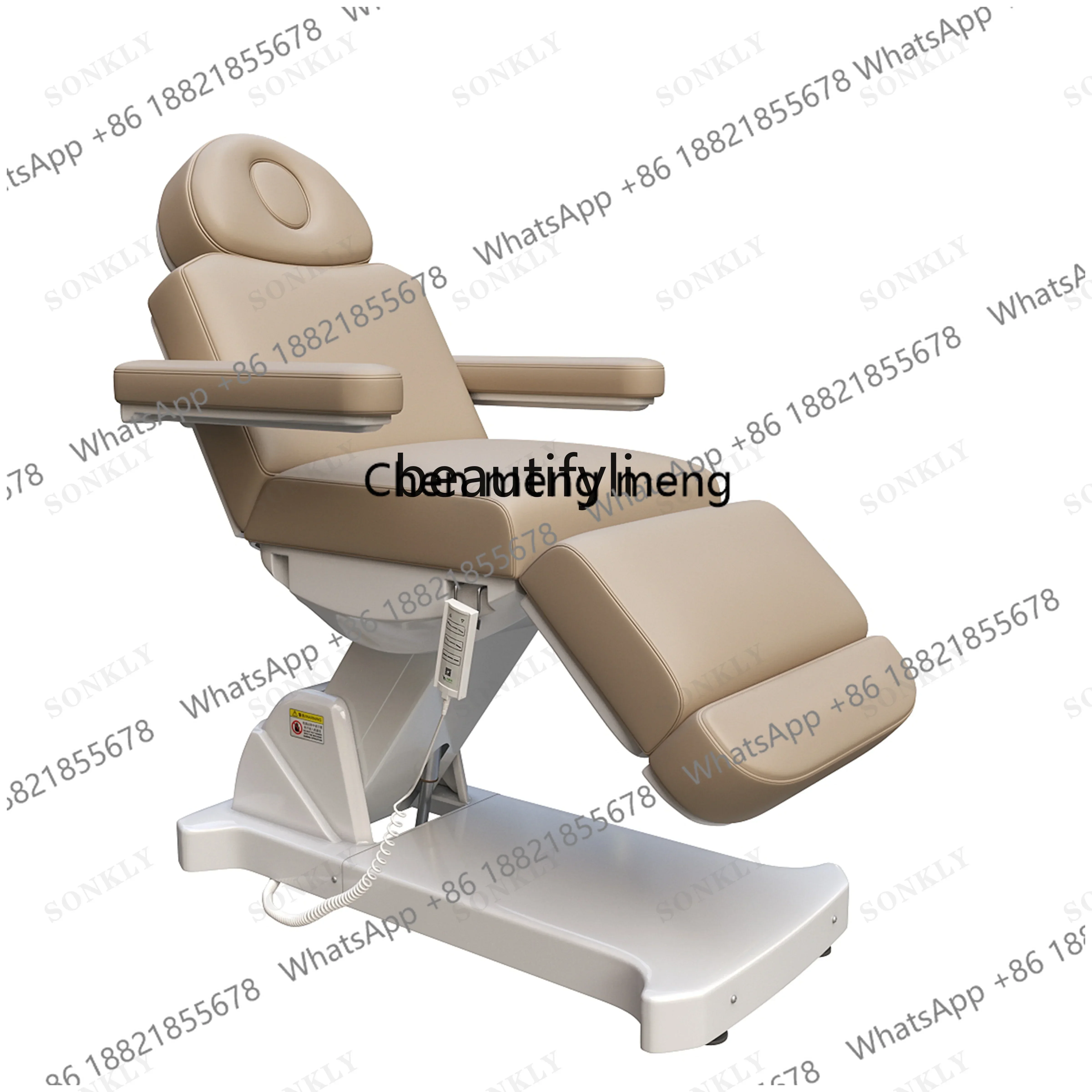 

Электрическая косметологическая кушетка zS173, простая современная медицинская кушетка для салонов красоты, кресло для процедур, массажный стол