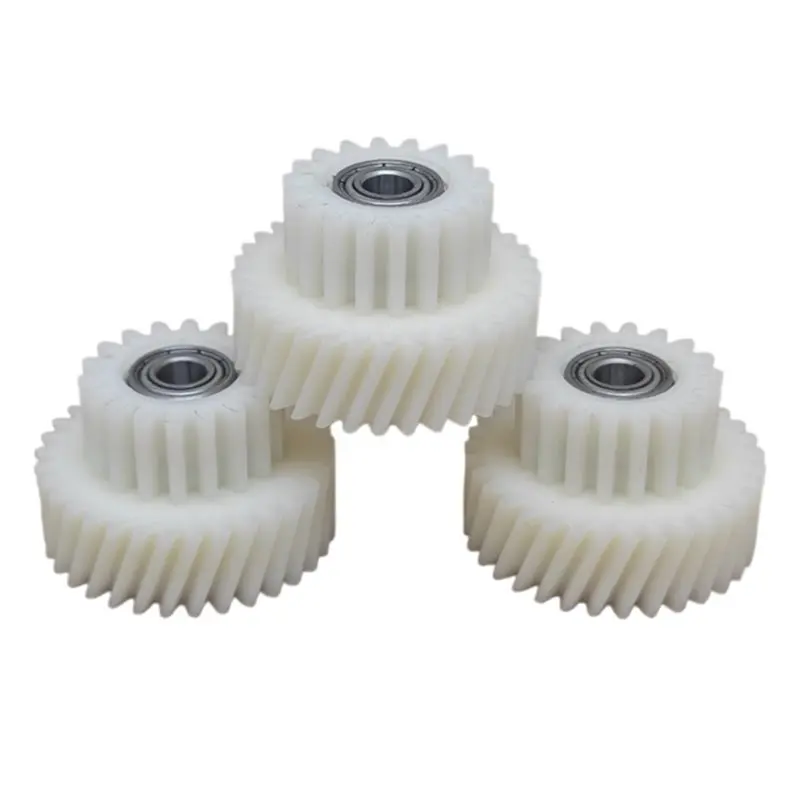 (A99Z) Nylon Gear Set Spare Part for RM G310.250.DC Replacement 18-33 Teeth Helical Plastic Pinion Gear