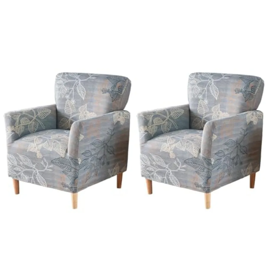 

Чехол для банкетного кресла с принтом, эластичный чехол для кресла с подлокотниками, мягкий чехол для клубного кресла, противоскользящие чехлы для диванов и кресел