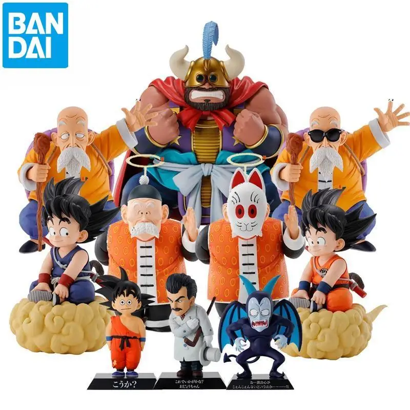 

Новые Оригинальные фигурки в наличии Bandai Ichiban Kuji Dragon Ball Z Master Roshi Son Gokuu gyumaou Аниме Фигурки игрушки для мальчиков и девочек