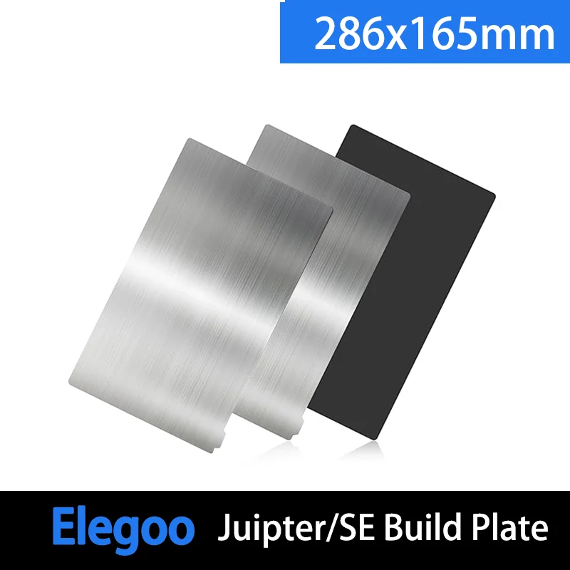 

ENERGETIC для Elegoo Juipter/SE смоляная пластина 286x166 мм 2 шт. гибкий стальной лист + 1 шт. магнитное основание для ЖК- 3D-принтера