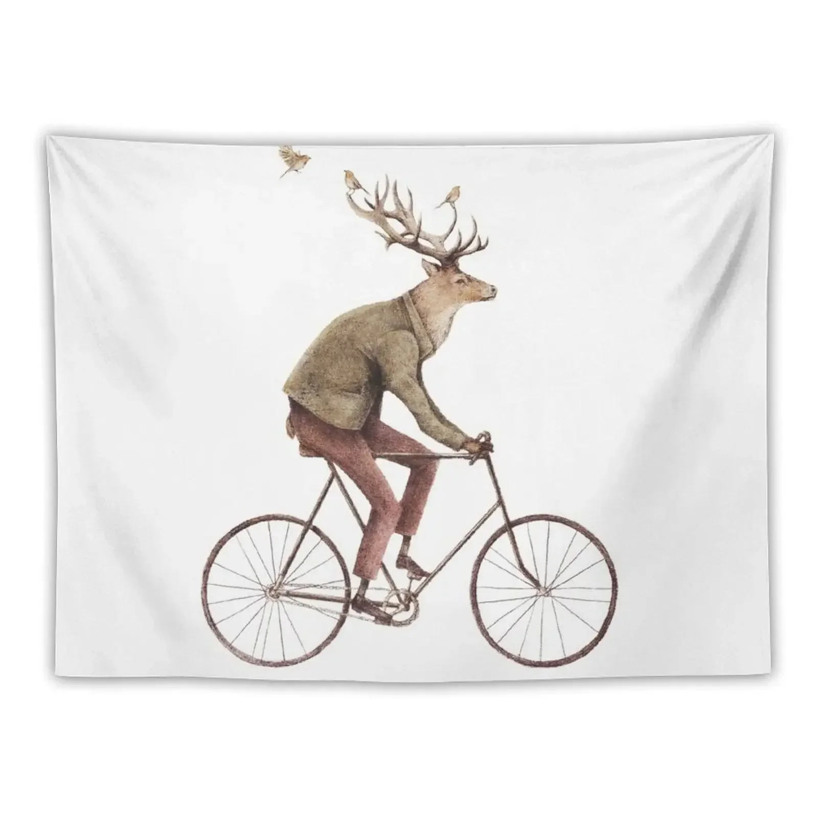 Even a Gentleman rides Tapestry Room Decorating Aesthetic Living Room Decoration Tapestry