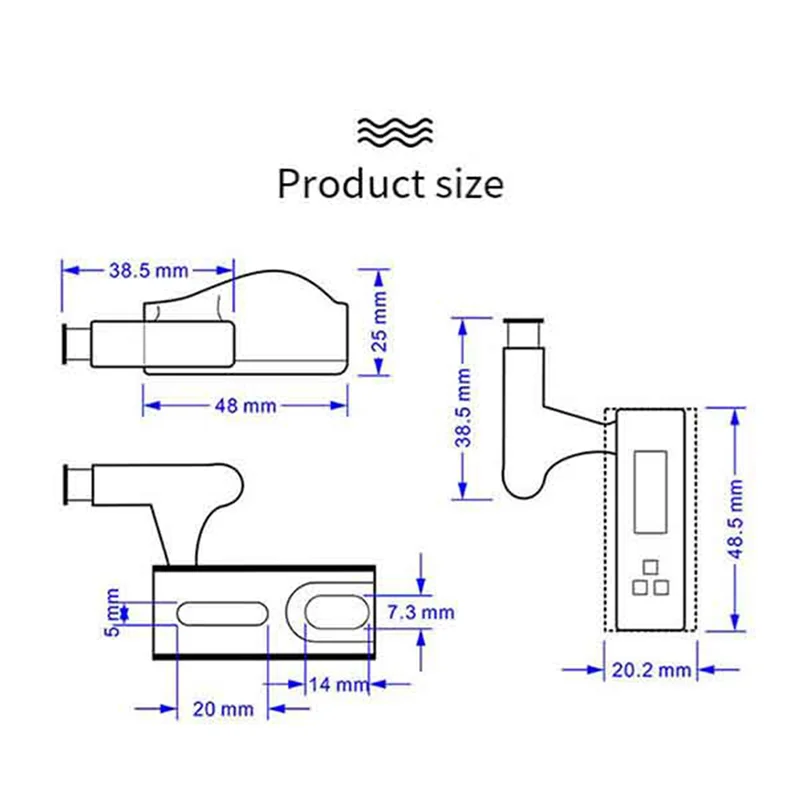 

ABRE-20 LED Inner Hinge Lamp Wardrobe Hinge Light Under Cabinet Light Cupboard Sensor Lights For Bedroom Kitchen Closet