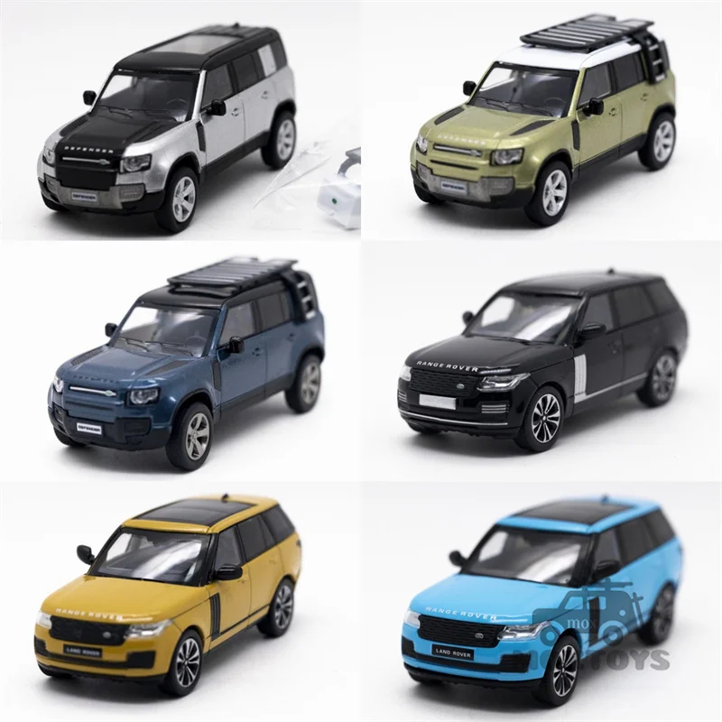 

Литая под давлением модель автомобиля ENCHERY 1:64 LandRover Defender 110/Range Rover