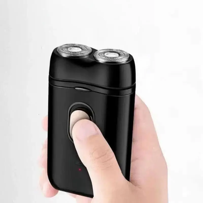 Men Electric Razor USB Rechargeable Waterproof Portable Shaving Tool Set for Business Trip Daily Grooming Use