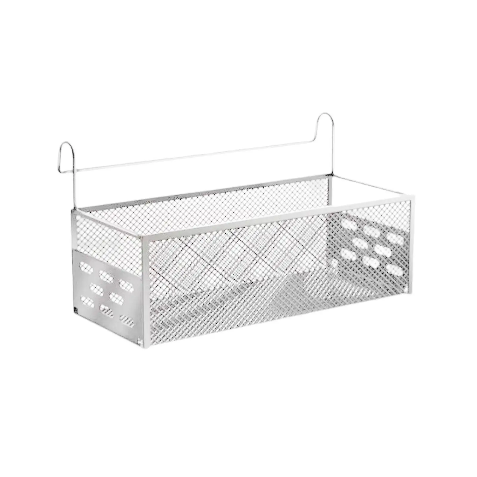 Bunk Bed Organizer Shelf Bed Metal Storage Basket for Phone Desk Dormitories