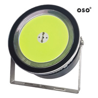 1200W Cyan Cob LED Fishing Lights On Water Flood Lures Attract Squid And Fish Over The Water