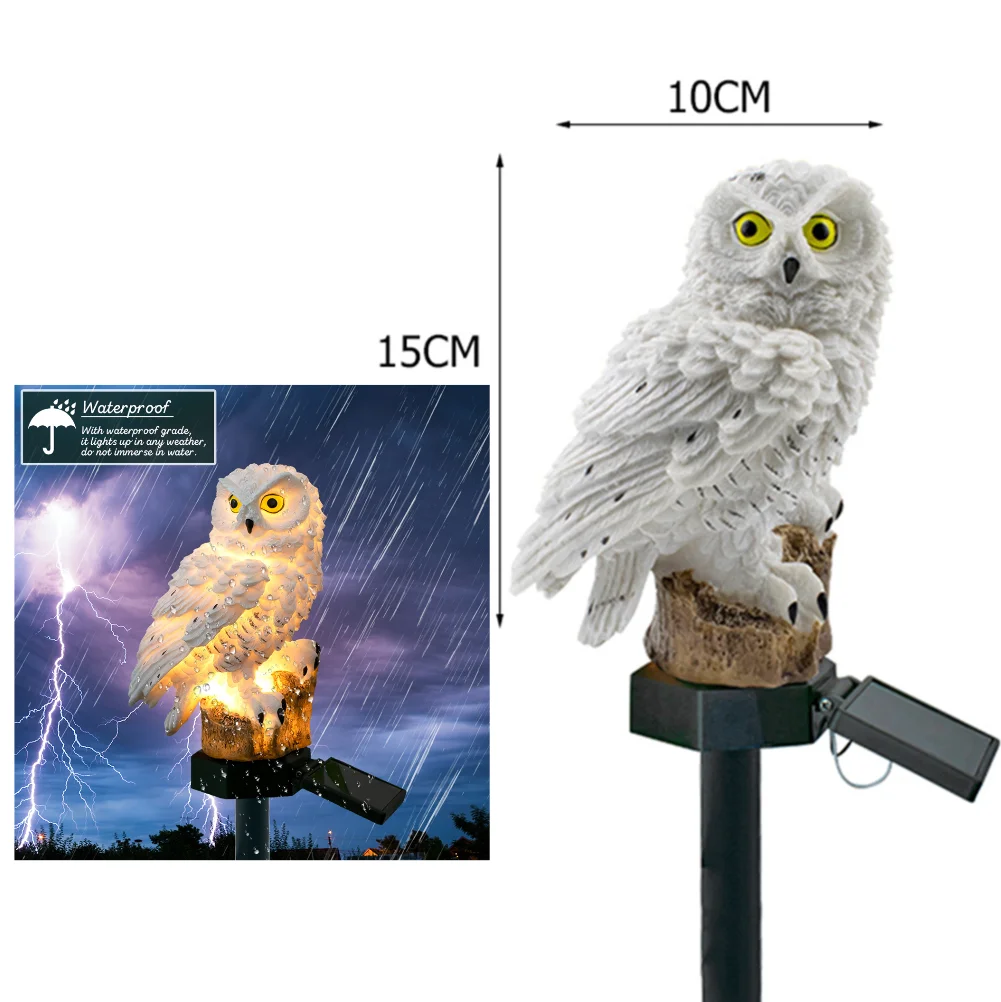 Solar Flame Light Hummingbird Dragonfly Butterfly Frosted Glass Lantern Outdoor Courtyard Garden Atmosphere Decor Hanging Light