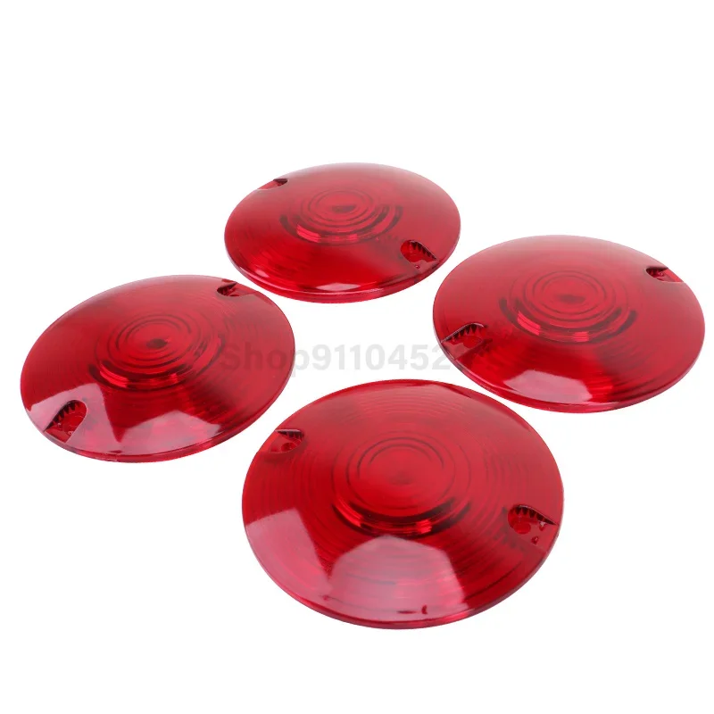 Motorcycle Turn Light Signal Len Cover 2pcs/4pcs Accessories Motocross For Harley Touring Electra Glides Road King