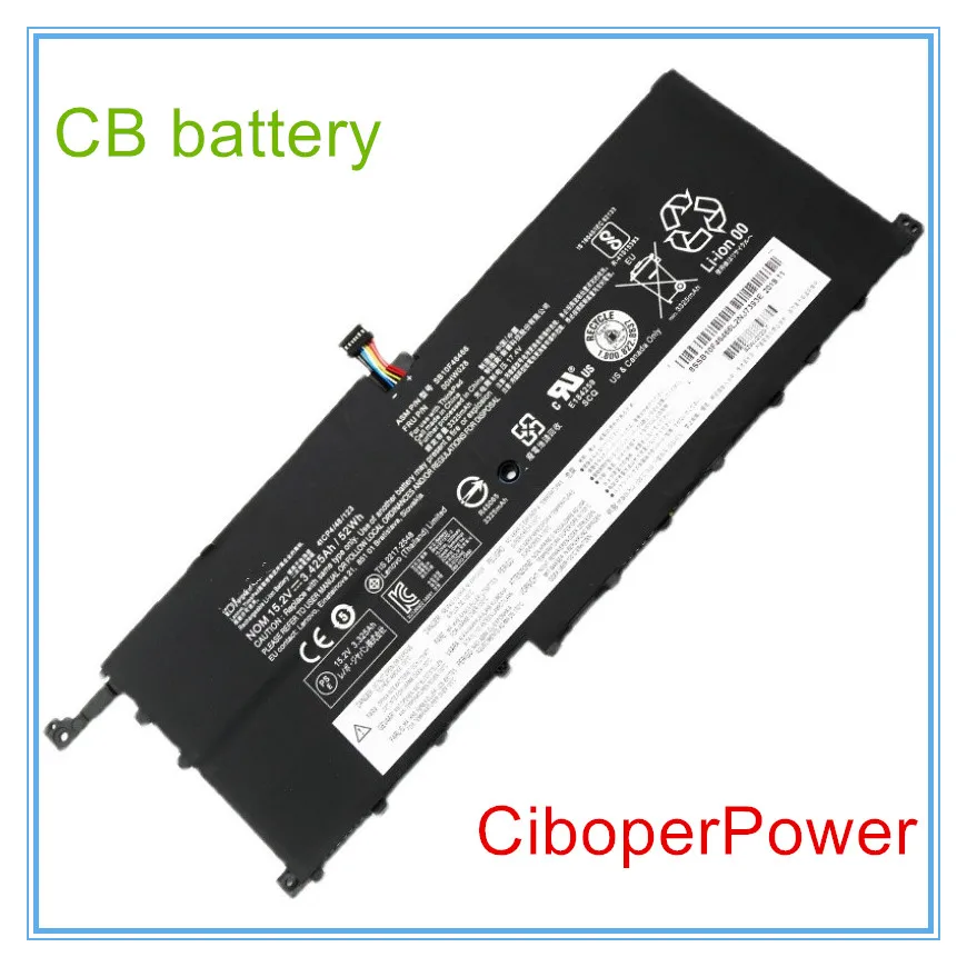 

Original quality Laptop Battery For X1C 00HW028 SB10F46466 15.2v 3.44AH 52WH