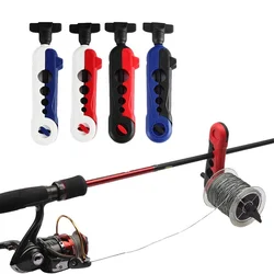 Carrete de línea de pesca portátil, herramientas de pesca, máquina de carrete giratorio y Baitcasting, equipo de pesca