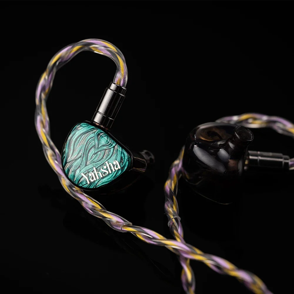 Kinera Celest Yaksha 2DD + 1BA + 1MPD controladores híbridos Monitor de auriculares intrauditivos con Cable 6N OCC plateado + OCC auriculares HIFI con cable