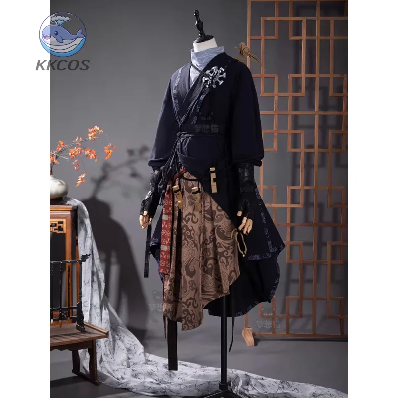 

Where Winds Meet Mo Shan Dao Female Disciple Uniform - Ink-Woven Mo Shan Cosplay Party Complete Set KKcos