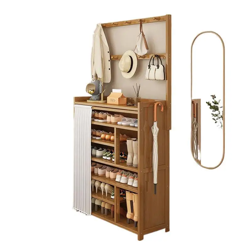 

Вешалка для обуви, многослойная бытовая полка для обуви «два в одном», модернизированная и усиленная