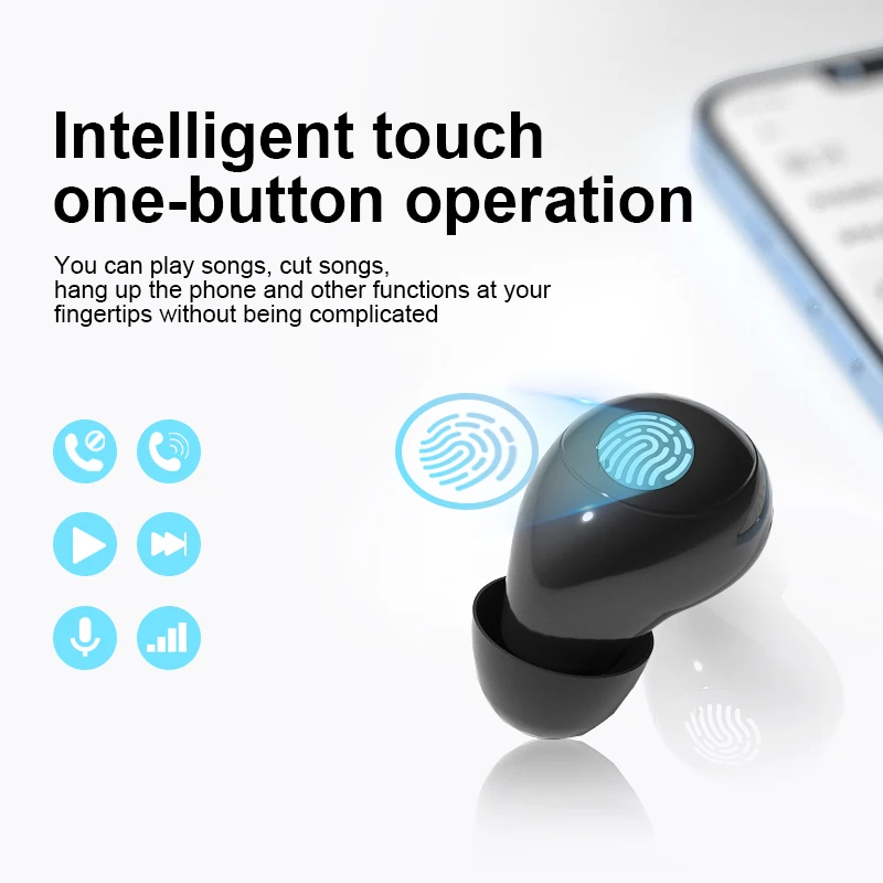 Invisible Mini TWS Wireless Earphones 5