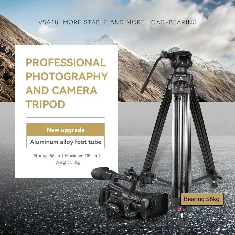 high quality VSA ization Photograph Tripod Stand Profsional Ball Video Digital Came Tripo