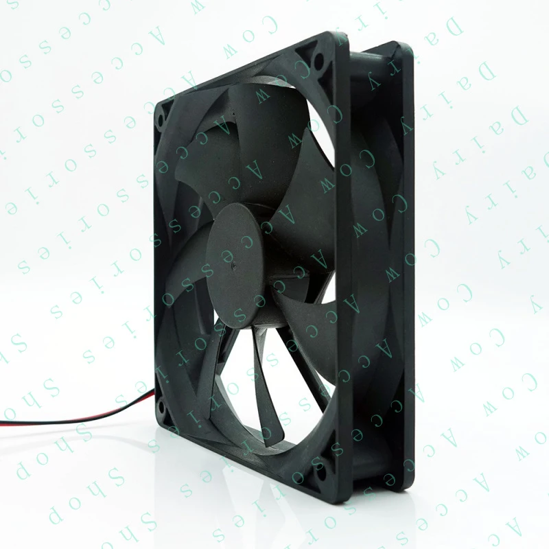 PP+Dual Ball Cooling Fan 9025 DC12V 0.3A 2-Wire AD0912UB-A70GL for ADDA