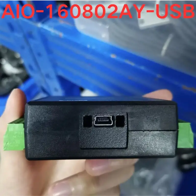 Second-hand test OK,data acquisition card AIO-160802AY-USB