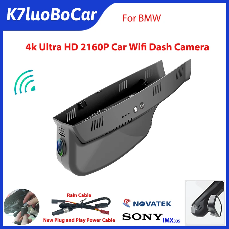 1K 2K 4K Wifi Full HD Car DVR Dash Cam Camera Video Recorder for BMW 3/5/7/X3/X5 E46 E60 E90 E70 E71 E81 E83 E84 F01 F10 F20