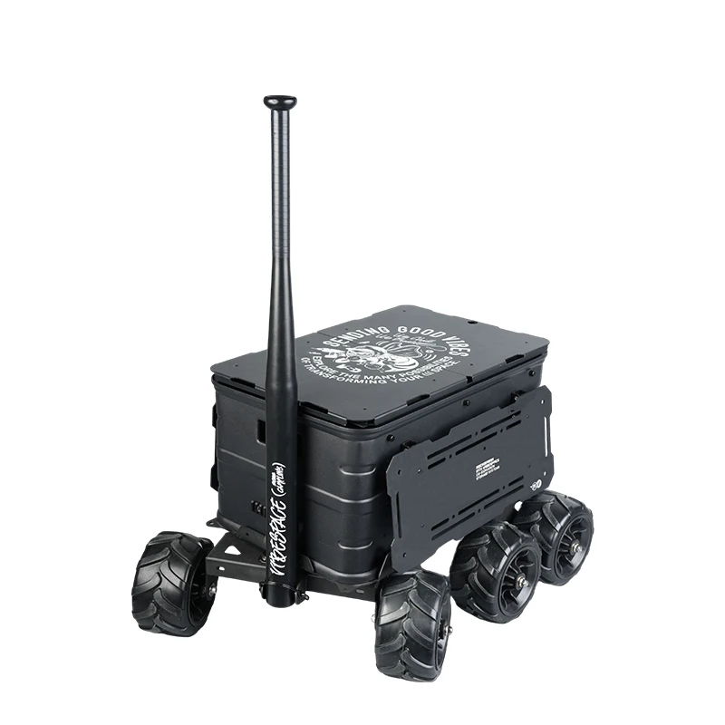 

Adjustable Heavy Duty Aluminium Folding Cart Wagon Stroller Black Brown Beach Food Bearing For Outdoor Camping OEM