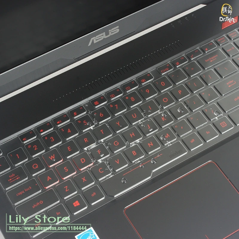 For 15.6 inch laptop keyboard cover Protector For Asus ROG FX63VD STRIX GL503VD GL503VS GL503VM GL503 Fx63 FX503VD FX63VD7700
