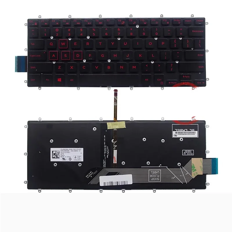 New Keyboard with backlit for DELL 7378 7460 7466 7569 7579 7368 13-5000 5368