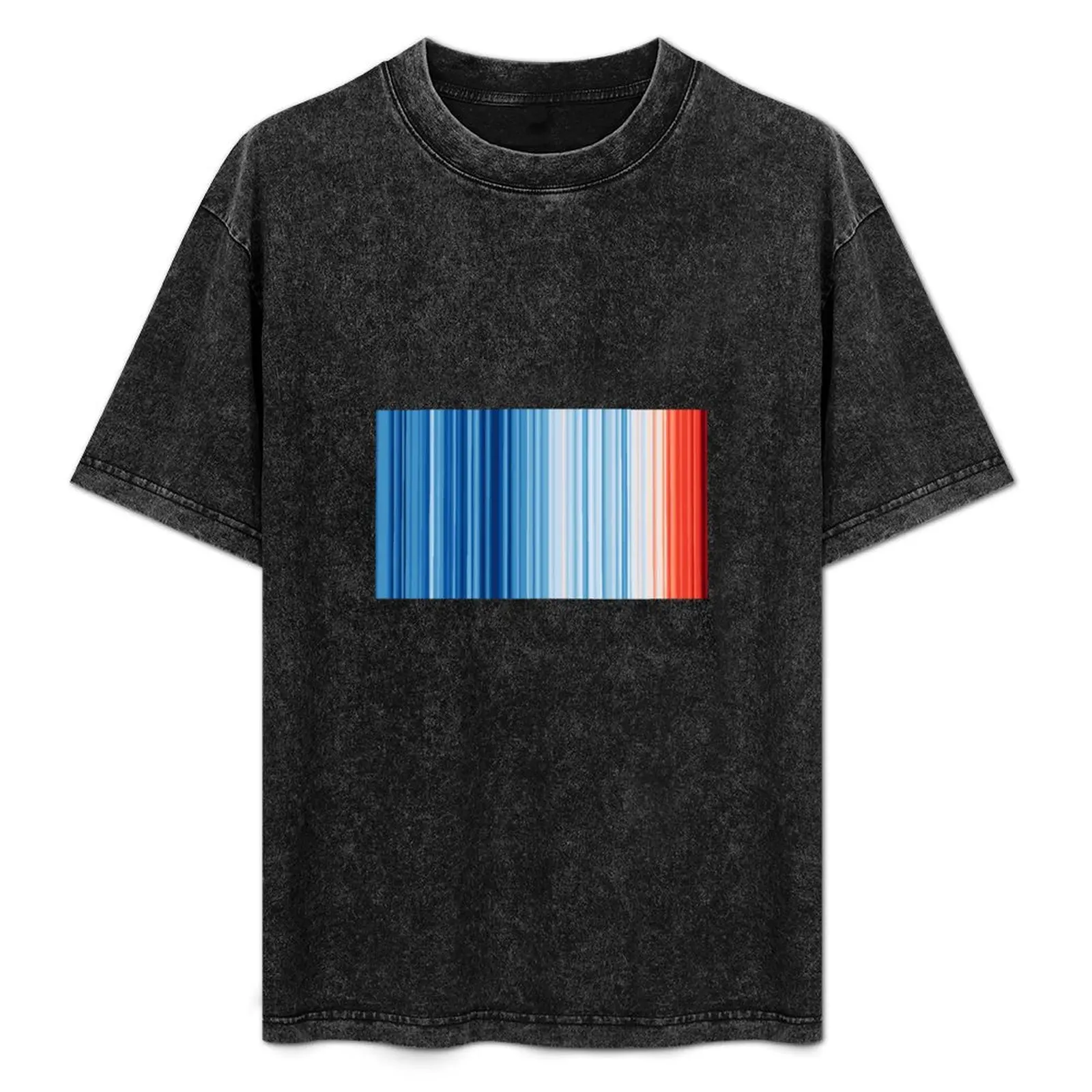 Согревающие полосы, показывающие глобальную изменение климата # Showyourstripes футболка аниме вещи топы мужская одежда