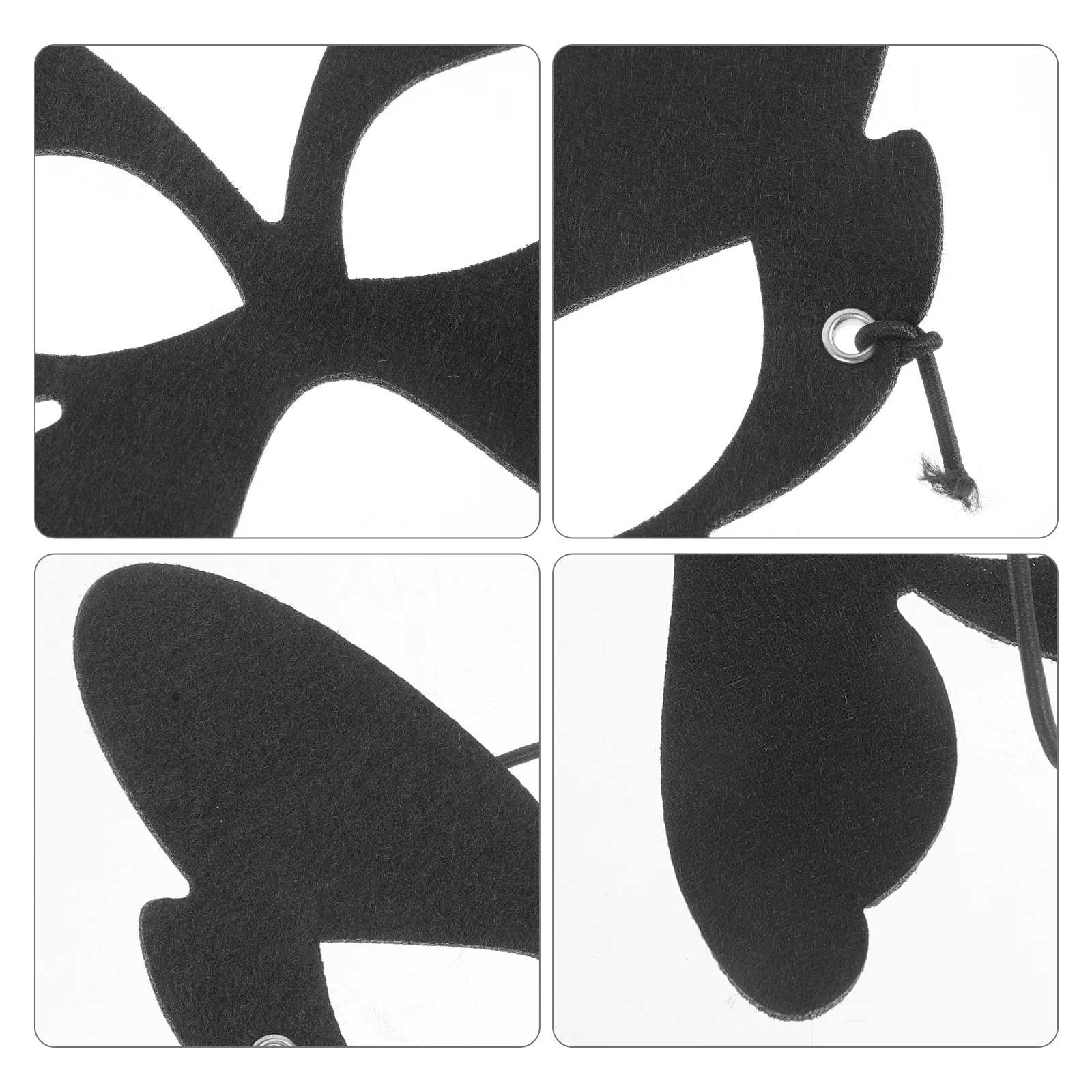 

5 Pcs Halloween Mask Butterfly Eye Party Half Face Creepy Cosplay Masquerade Masks Women