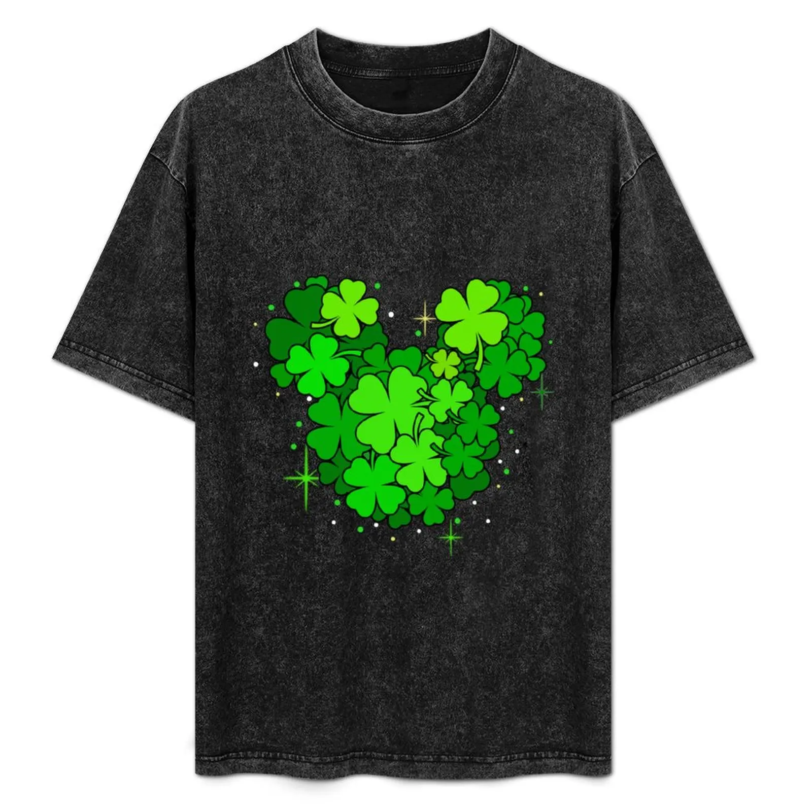 

Happy St Patricks Day Mickeymouse T-Shirt luxury designer for a boy men t shirts high quality