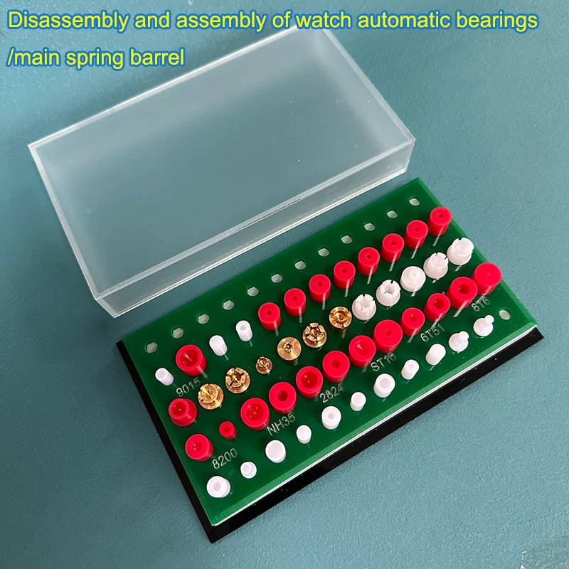 Precision Watch Repair and Disassembly Tool Compatible with Automatic Bearings and 5100/5200 Movement Maintenance Fixture