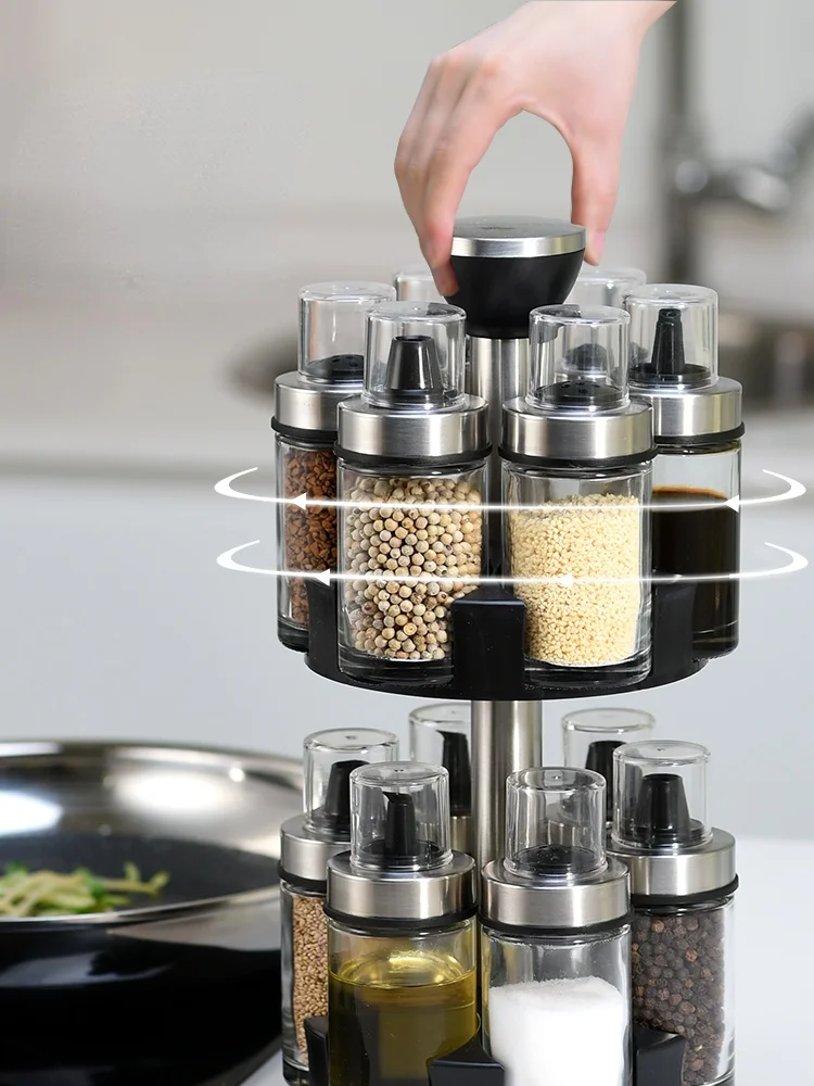 السكر الملح التوابل الجرار مجموعة الزجاج الفلفل الهزازات صلصة التوابل جرة زجاجات مع غطاء صغير Botellitas الفقرة الغداء اكسسوارات المطبخ #3