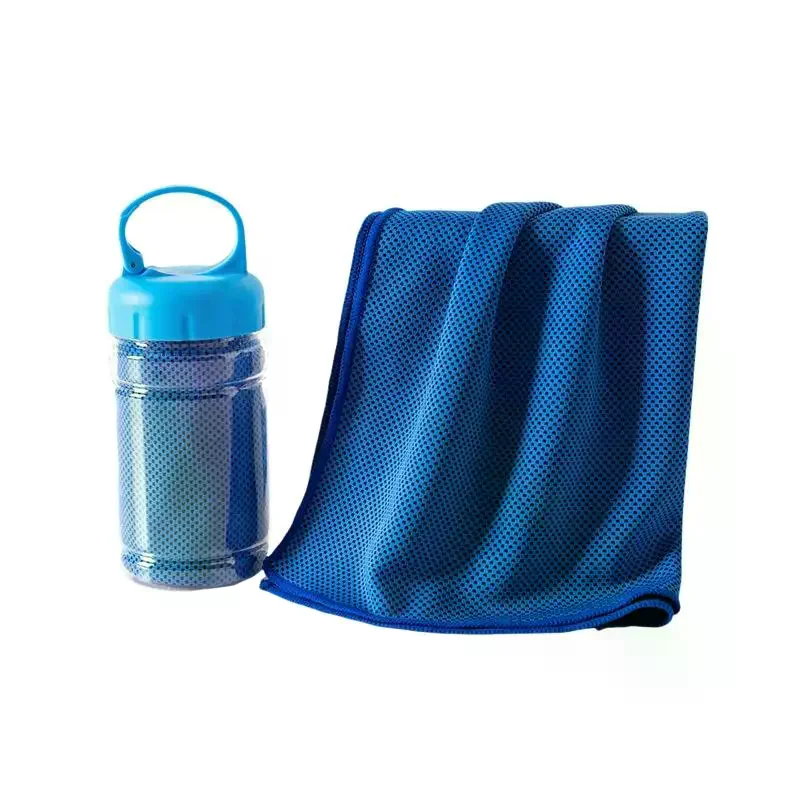 1Pcs Breathable Cooling Towel Ultra Soft Lightweight Microfiber Towels Quick Drying Sunstroke Prevention Yoga Swimming Gym Towel - view 5