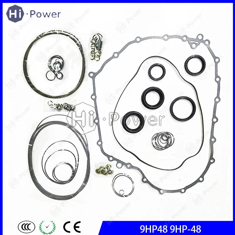 9HP48 ZF9HP-48 Transmission Clutch Seal Repair Kit For ACURA CHRYSLER HONDA JEEP ODYSSEY Land Rover Gearbox Overhaul Kit