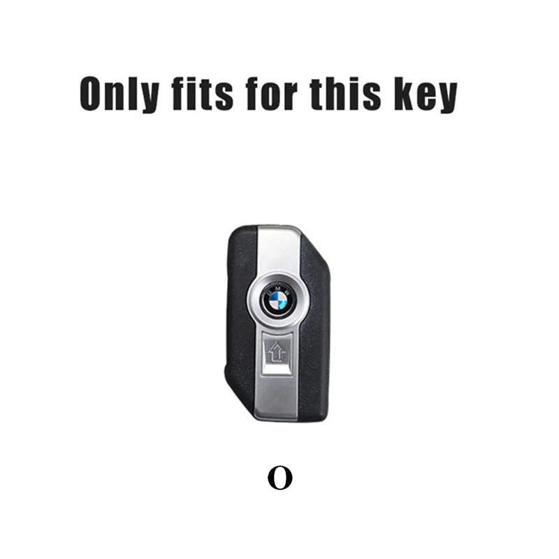 Zinc Alloy Car Remote Control Housing Key Case For BMW F20 G20 G30 X1 X3 X4 X5 G05 X6 X7 G11 F15 F16 G01 Keychain Decoration view 2