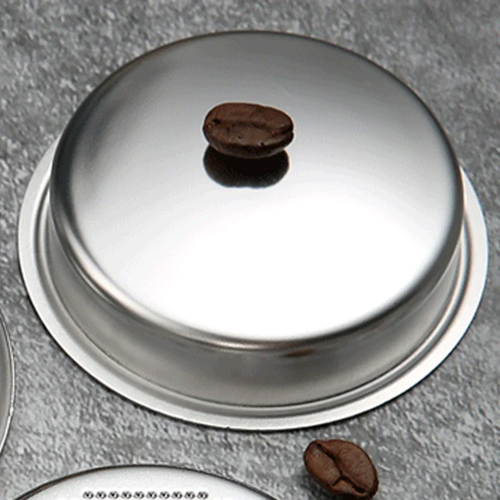 51mm/53mm/58mm Stainless Steel Cleaning Blind Bowl Coffee Cleaning Blind Cup Backwash Non-porous Filter Cleaning Bowl