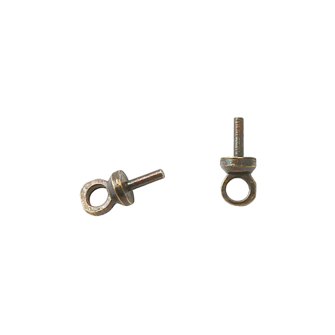 (200 Stück = 1 Los!) Schmuck-Ösenstift Perlenanhänger-Verbinder für Anhänger 2,5x6,5mm Goldfarben Silberfarben Bronzebeschichtet EW34 – Detail 4