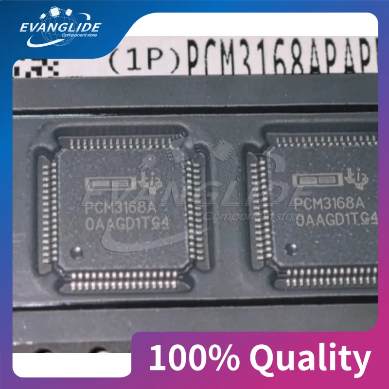 1 PCS/LOT PCM3168APAPR Codec IC chip PCM3168A HTQFP-64