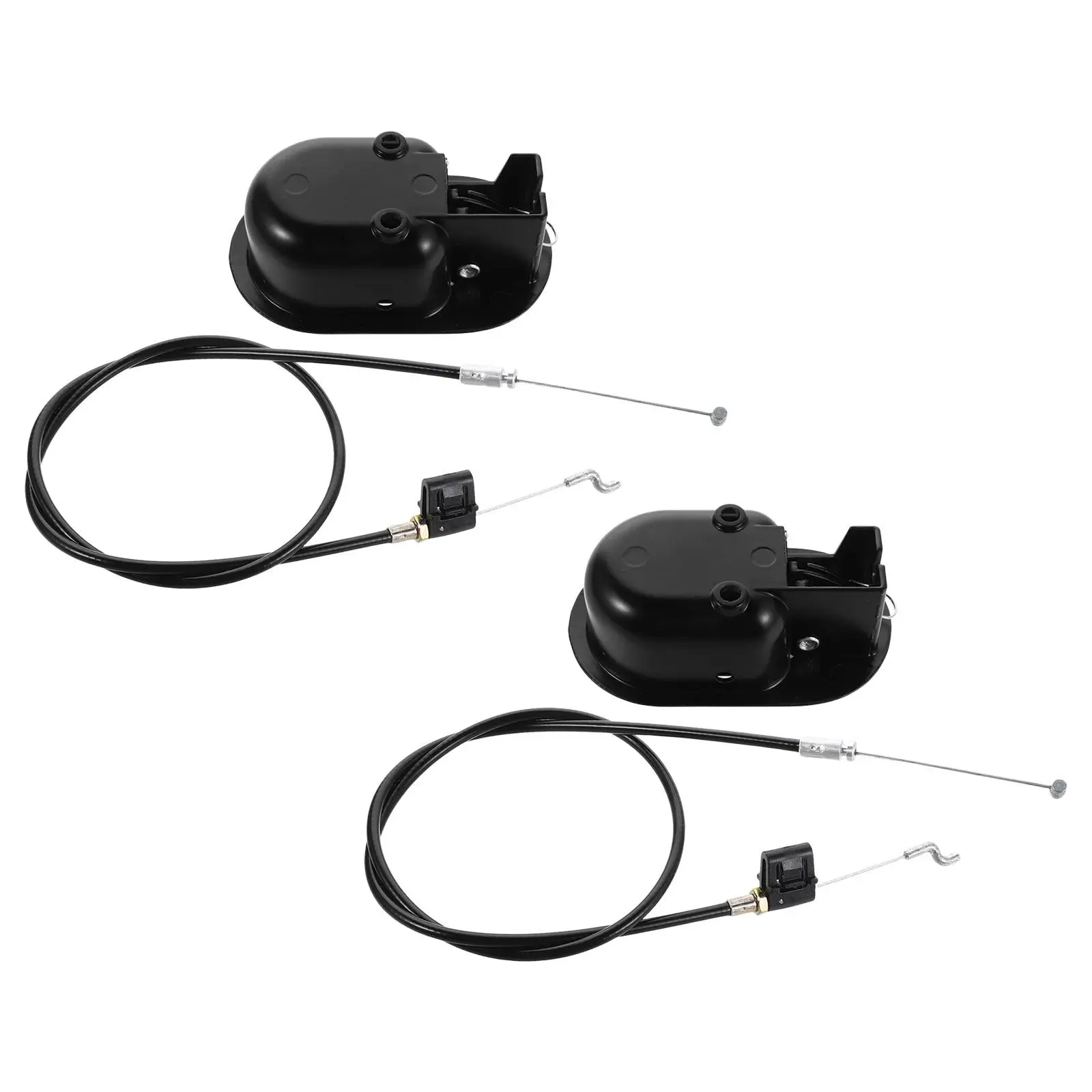 2Pcs Sofa Recliner Pull Handle Replacement Cable Set Alloy Recliner Release Lever for Barber Chair Reclining Sofa Mechanism Fast