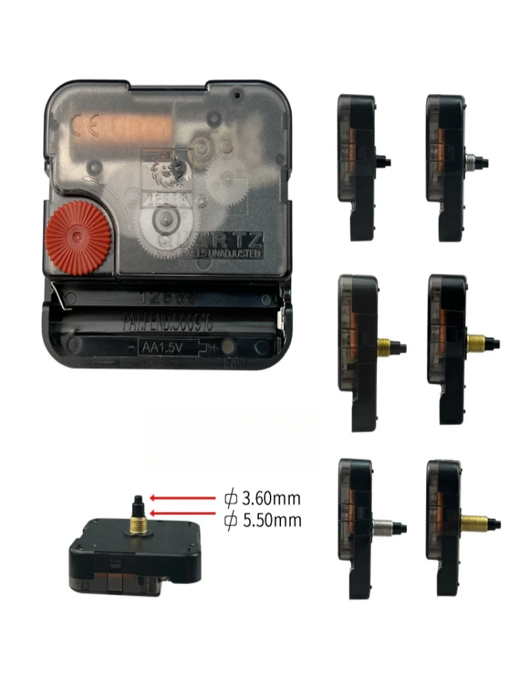 Mecanismo de reloj DIY SUN 12888, kits de accesorios de reloj, movimiento de cuarzo paso 8 /11 /13 /16 /19 /22mm, eje de precisión, 1 Uds.