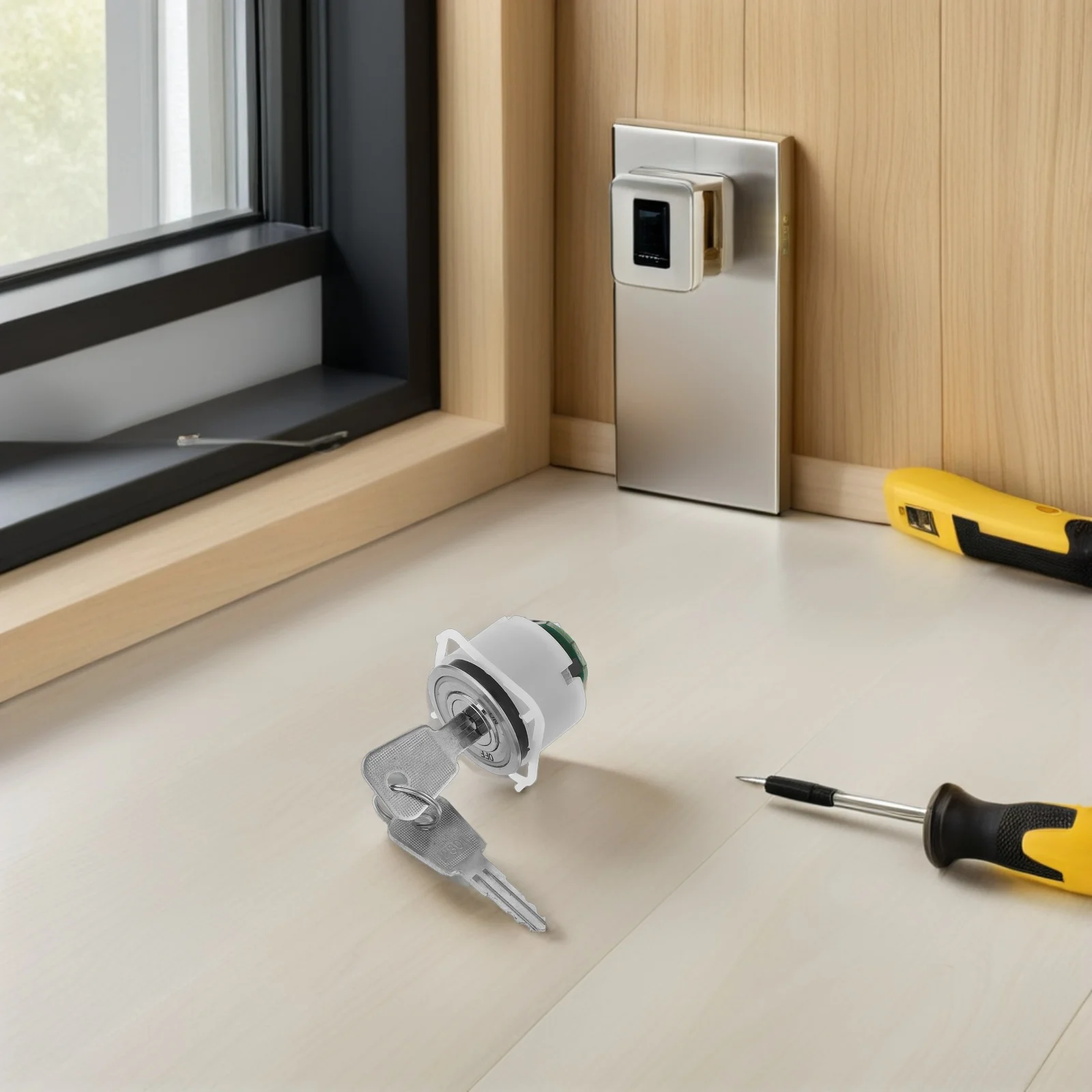 1 مجموعة معدنية مصعد الطوارئ مفتاح لقفل الباب النار استدعاء إعادة تعيين أداة صيانة رفع لوحة رجال الاطفاء خزانة كهربائية