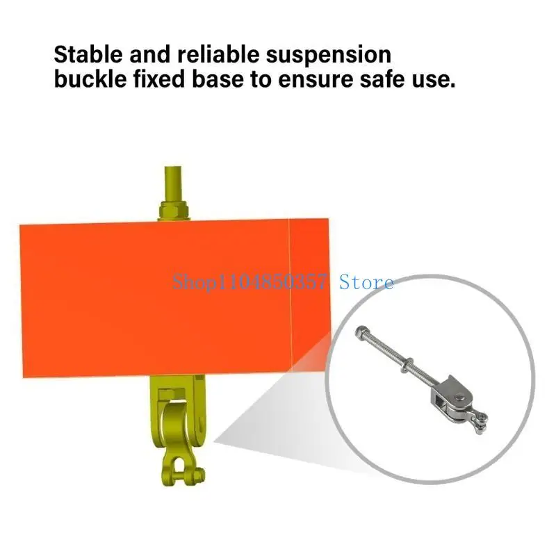652F Hanging Bolts Hammock Swing Hangers, Stainless Steels Mounting Bearing Hook for Ground Chair Rope Punching Bags